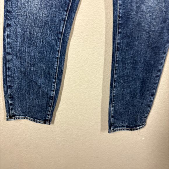 Articles of Society Womens 8/29 The Jones High Rise Slim Ankle Length Jeans Blue - Picture 4 of 9